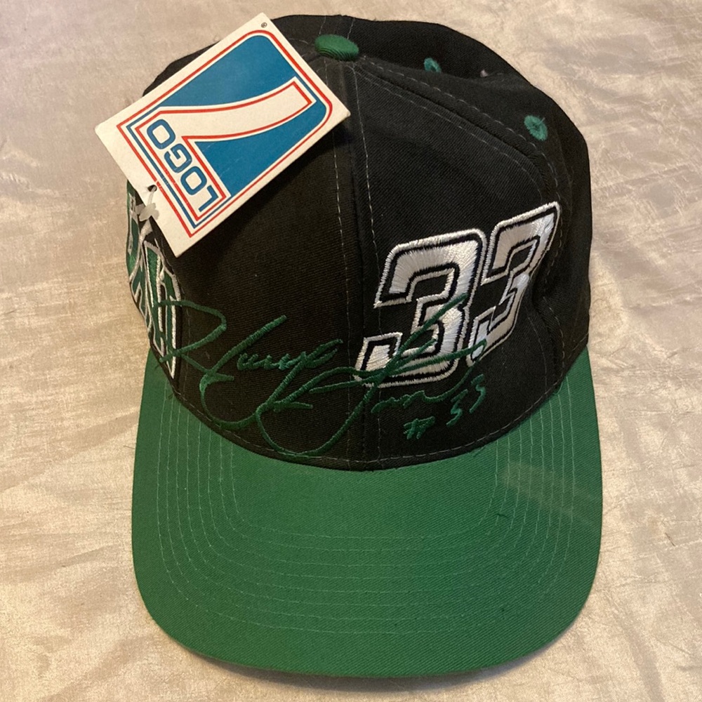 Vintage Logo 7 Harry Grant 33 NASCAR Snapback